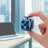 Appash Fidget Cube Stress Anxiety Pressure Relieving Toy Great for Adults and Children[Gift Idea][Relaxing Toy][Stress Reliever][Soft Material](Camouflage Blue)