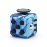 Appash Fidget Cube Stress Anxiety Pressure Relieving Toy Great for Adults and Children[Gift Idea][Relaxing Toy][Stress Reliever][Soft Material](Camouflage Blue)