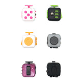 Appash Fidget Cube Stress Anxiety Pressure Relieving Toy Great for Adults and Children[Gift Idea][Relaxing Toy][Stress Reliever][Soft Material](Black & Green)