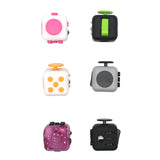 Appash Fidget Cube Stress Anxiety Pressure Relieving Toy Great for Adults and Children[Gift Idea][Relaxing Toy][Stress Reliever][Soft Material](Light Gray & Black)